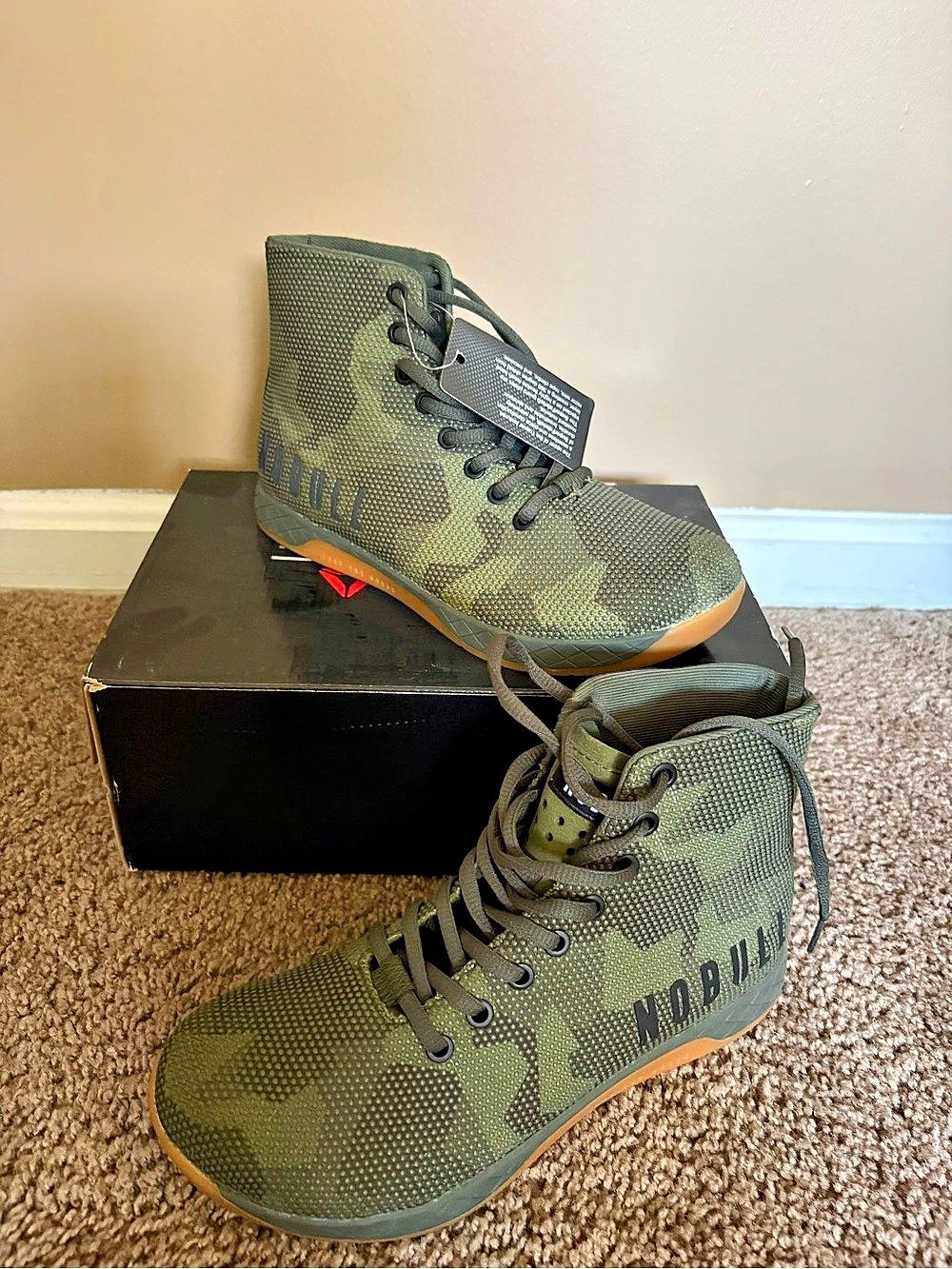 NOBULL Men's Camo High-Top Sneakers